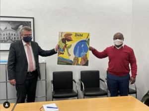 Emile bei OB Schnurr