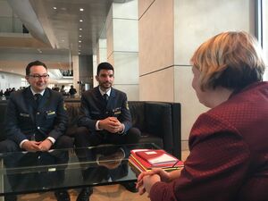 Daniel Kohlmann und Markus Mürle im Gespräch mit Katja Mast